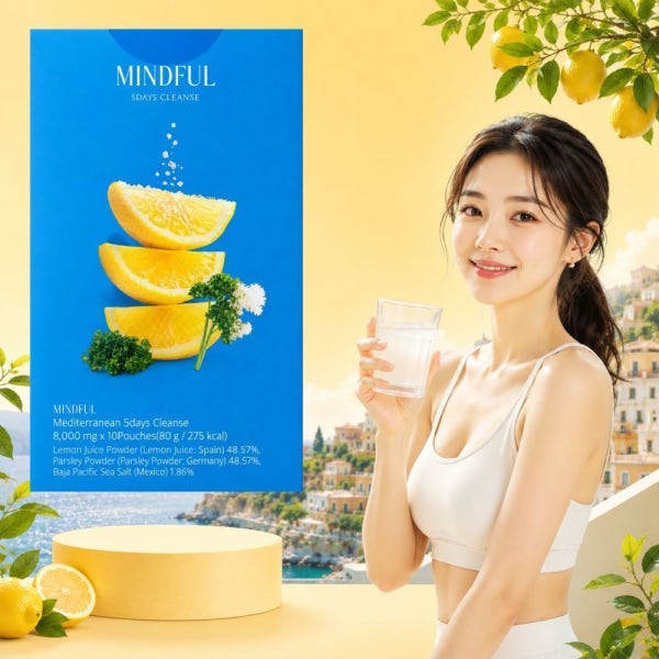 지중해오일만클렌즈내돈내산5일 주스 단기간 대사증진제