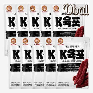 대한민국 대표 국내산 소고기 코주부 K육포 x10개