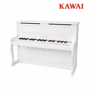 가와이 KAWAI 화이트 미니 업라이트 32건반 피아노 2컬러