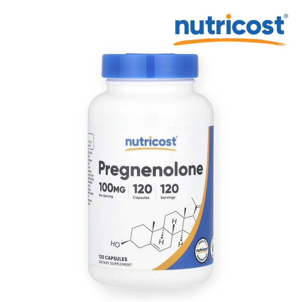 뉴트리코스트 <b>프레그네놀론 100mg</b> 120캡슐