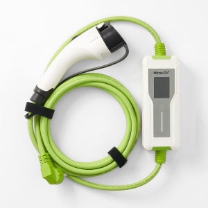 미래EV 전기차충전기 완속 충전케이블 가정용 휴대용 16A 220V 그린, 10m
