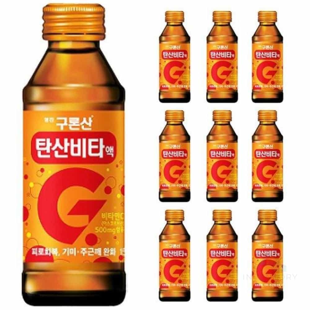 액상음료 비타민음료 구론산 탄산비타