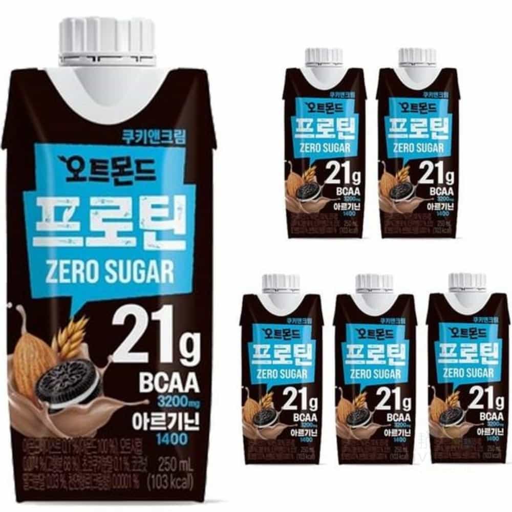 단백질음료 프로틴드링크 프로틴 제로슈거 쿠키앤크림