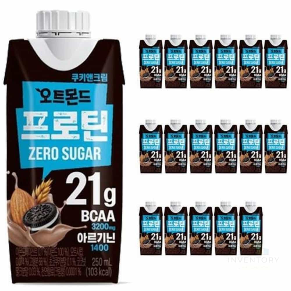무설탕음료 단백질음료수 프로틴 제로슈거 쿠키앤크림