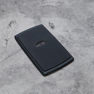 순정 카드키 커버 슬림 부착형 케이스 카드키케이스 홀더 기아자동차용, K9(1세대), 가죽