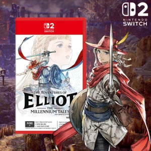 닌텐도 스위치2 모험가 엘리엇의 천년이야기 한글판 HD-2D 액션 RPG 조기구매특전 포함
