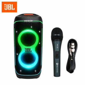 JBL 파티박스 720 + 유선마이크+ 5M 케이블 블루투스 스피커 휴대용 800W 야외 행사용
