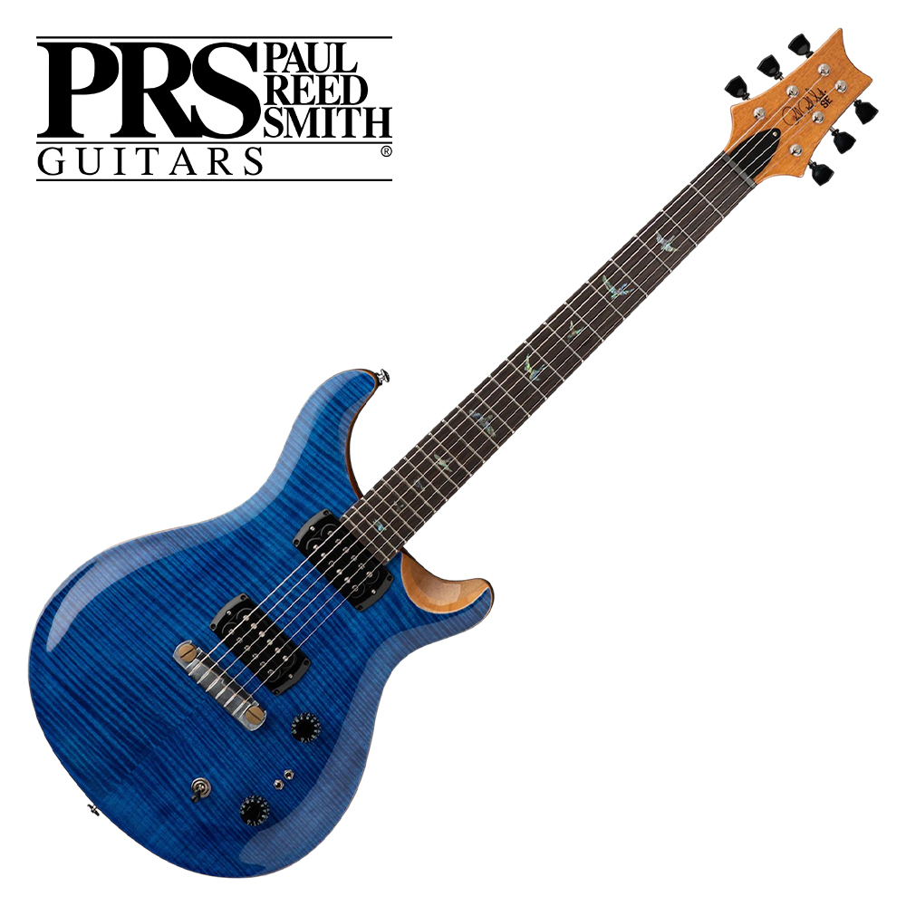 Blue Microphones PRS SE 2023 PAUL’S GUITAR FADED BLUE BURST 일렉 기타
