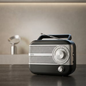브리츠 BZ-R530 휴대용 라디오 레트로 아날로그 트로트 등산용 효도