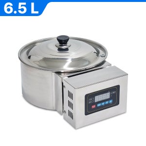 디지털 PID 정밀 제어형 자석교반 오일배스 6.5L KC-WHT-DS2 디지털정밀온도제어형자석교반오일배스