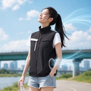 바람 아이스 냉풍 선풍기 조끼 쿨 낚시 캠핑 배달 런닝 여름 작업복