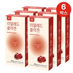 엔유 저분자 석류 콜라겐젤리 20g 하루한포 15포, 6개