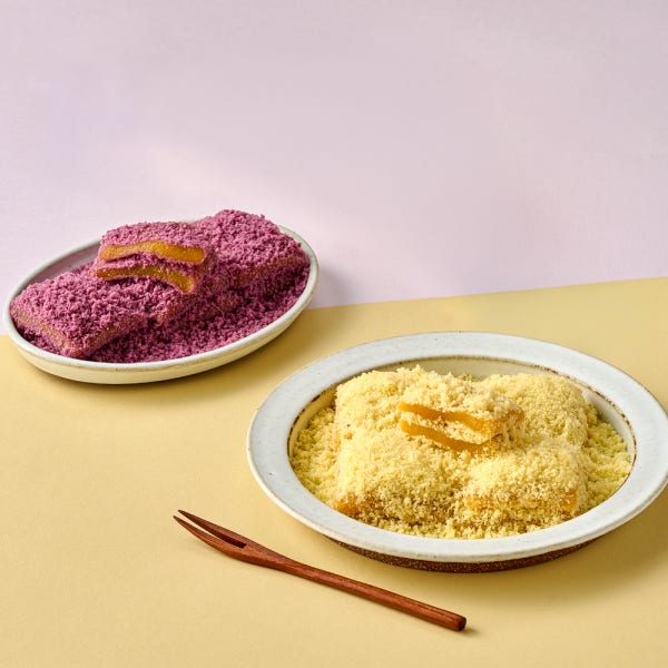 떡편 카스테라 인절미 2종 세트 (단호박/자색고구마/흑미)