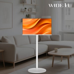 와이드무빙뷰 화이트에디션 삼탠바이미 셋트 QLED 60cm(24인치) FHD 스마트 이동식 TV 중소바이미 V1 자가설치