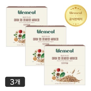 황성주 박사의 데이 업 프로틴 쉐이크 식물성 단백질 파우치 오리지널, 45g, 21개