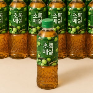 웅진 초록매실 페트 500ml 20개