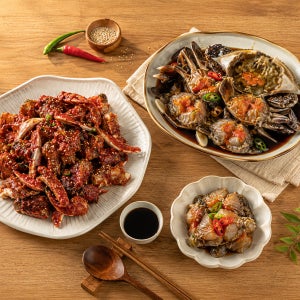 국내산 암꽃게 간장 양념게장 수제 꽃게장 밥도둑 1kg 1.3kg
