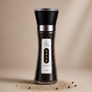 지노네상점 블랙페퍼 그라인더 100g 흑후추 통후추 향신료