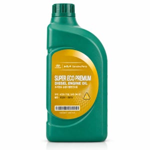현대모비스 순정 슈퍼에코 프리미엄 디젤 엔진오일 0W20 1L ACEA C5 05200-00150 카밥