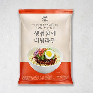 두레생협 생협함께 비빔라면 (5봉지) 우리밀 국산 원재료