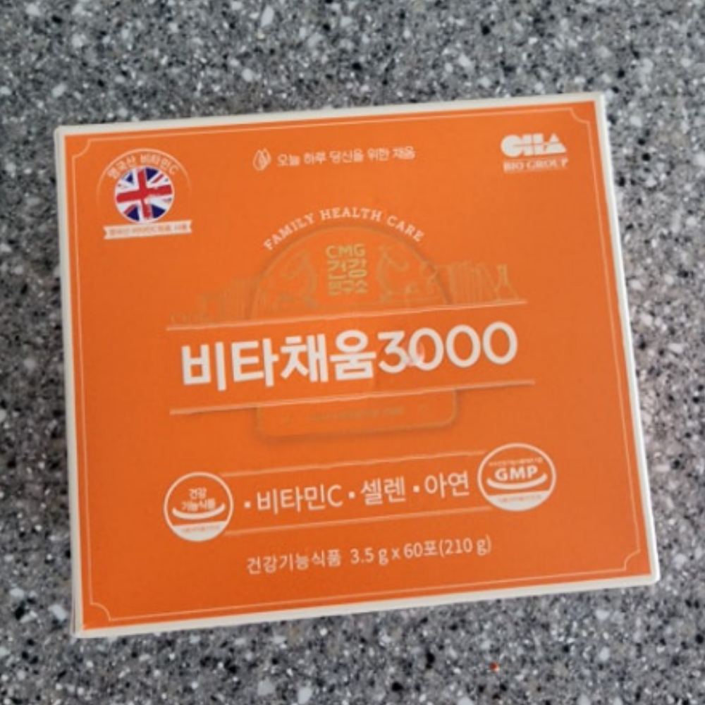 CMG건강연구소 비타채움3000 3.5g x 60포, 1개