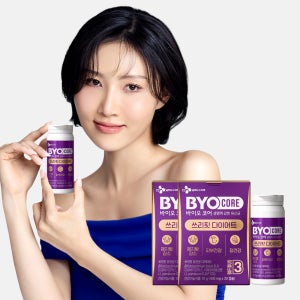 CJ 바이오코어 쓰리핏 유산균 다이어트 화사 체지방 감소 피부건강 장건강 30캡슐, 2개