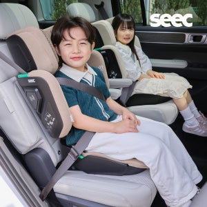 시크(SEEC) 아이 폴드2 아이사이즈 주니어 휴대용 카시트 ISOFIX