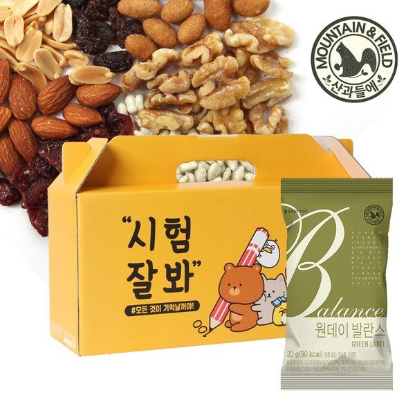 산과들에 하루견과 원데이발란스그린 만점
