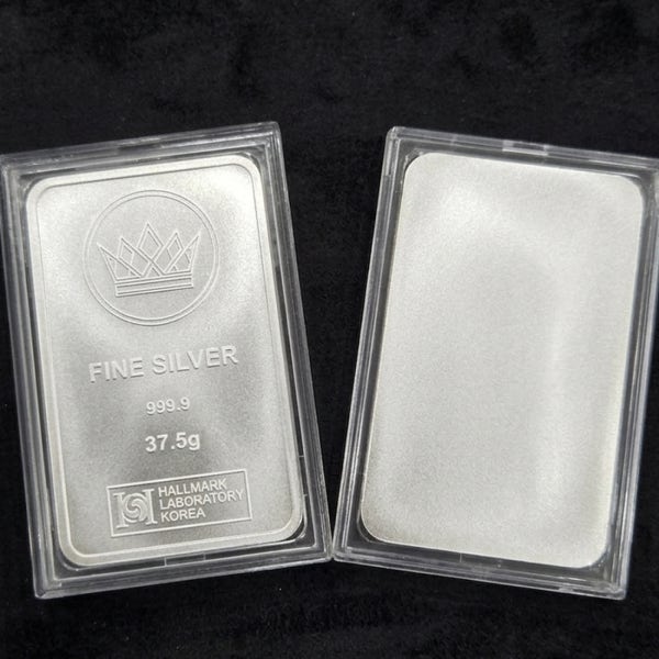 실버바 10돈(37.5g) 포나인 한돈 은시세 소액투자 은괴 기념일 돌잔치 선물