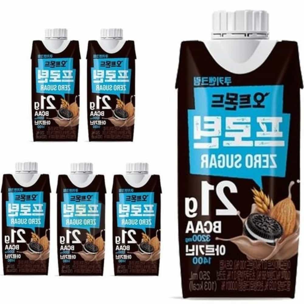 프로틴 제로슈거 쿠키앤크림 프로틴음료수 고단백쉐이크