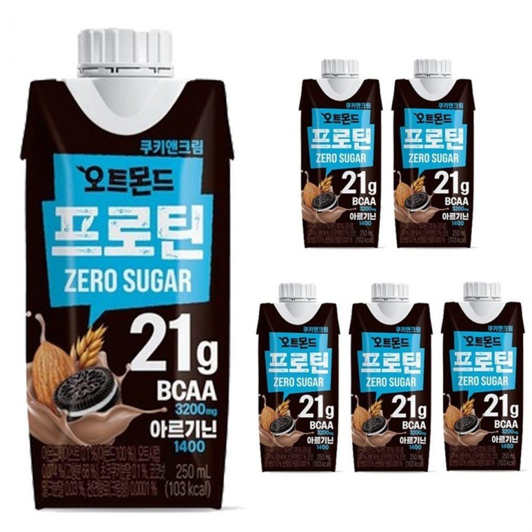 오트몬드 프로틴 제로 슈거 쿠키앤크림