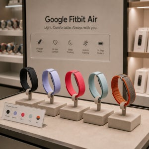 구글 핏빗 에어 Google Fitbit Air Lavender Ai 스마트 밴드
