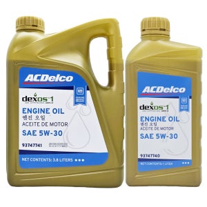GM쉐보레 덱소스1 DEXOS1 GEN3 5W30 4.8L 순정 가솔린 엔진오일P93747740+741
