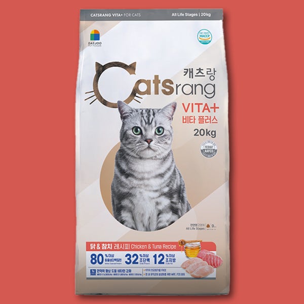 캐츠랑 비타플러스 전연령 길고양이 길냥이사료