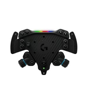 로지쿨 GRS-WHHU PRO RS50 핸들 컨트롤러 허브 PS5 PS4 PC 레이싱 스티어링 휠 블랙