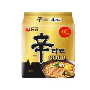 농심 신라면 골드 멀티 125g 4입