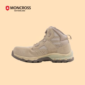 MC-707D 무지퍼 논슬립 다이얼 사막화 15.24cm(6인치) 안전화 몽크로스 타이탄