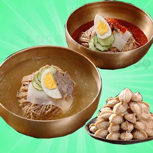 조정애 명인 진심 메밀 냉면세트 총 10인분 메밀면 물육수 비빔 면 비빔장 물냉면 비빔냉면