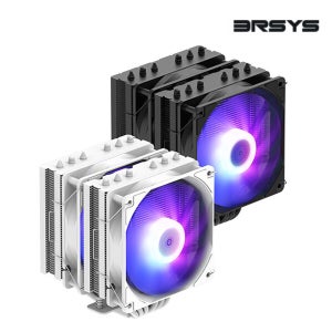 3RSYS Socoool RC1050 ARGB 램프리 화이트 CPU쿨러
