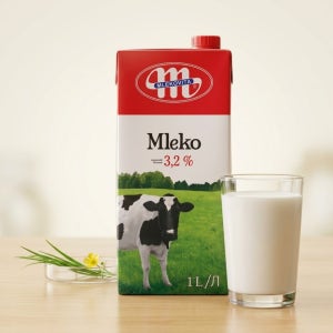 믈레코비타 폴란드 수입 멸균우유 3.2% (1000mlX12개입)