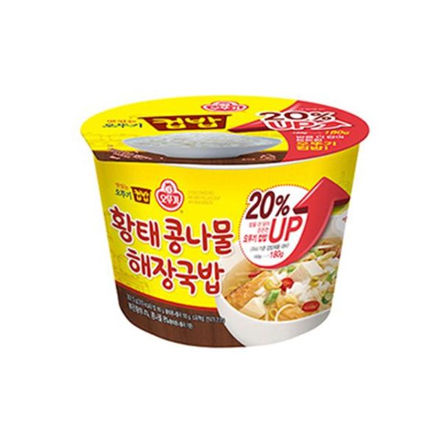 컵밥 황태콩나물해장국밥 죽 즉석식품