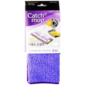 캐치맙 다용도 손걸레 3p 청소용