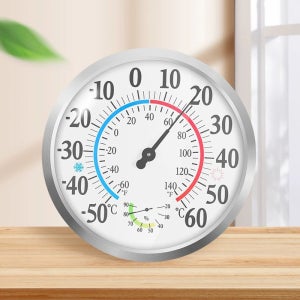 아날로그 온습도계 공장 원형 다이얼 실내 습온도계 고정밀 습도측정 바늘 디지털