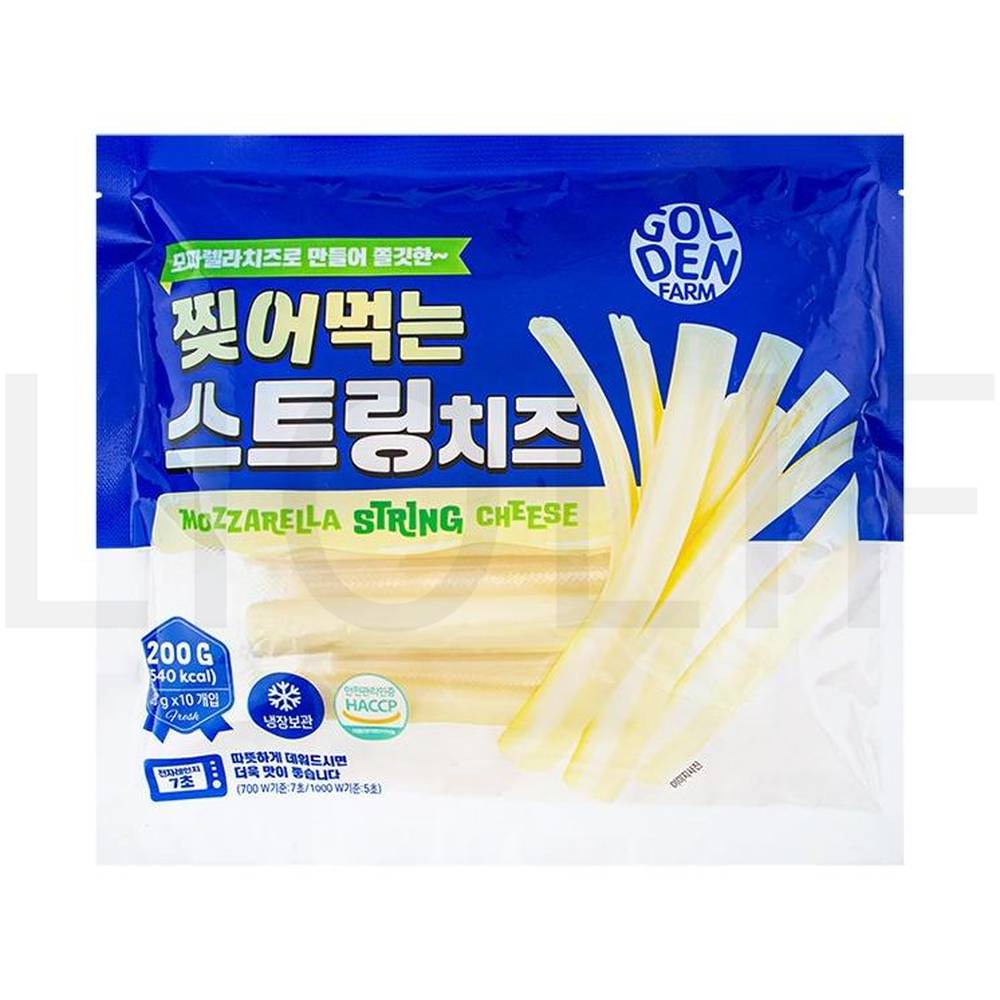 골든팜 치즈스낵 찢어먹는 스트링치즈