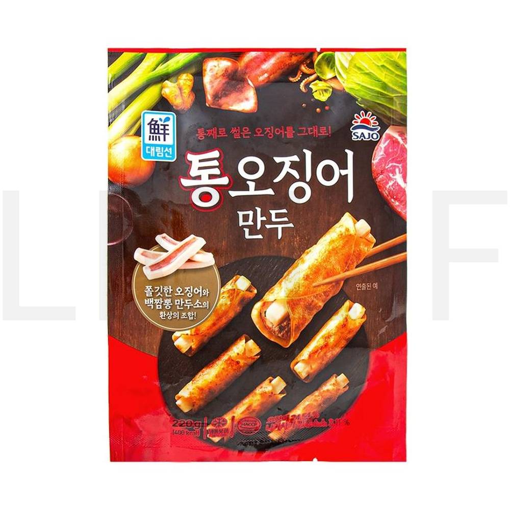 대림선 군만두 통오징어 만두