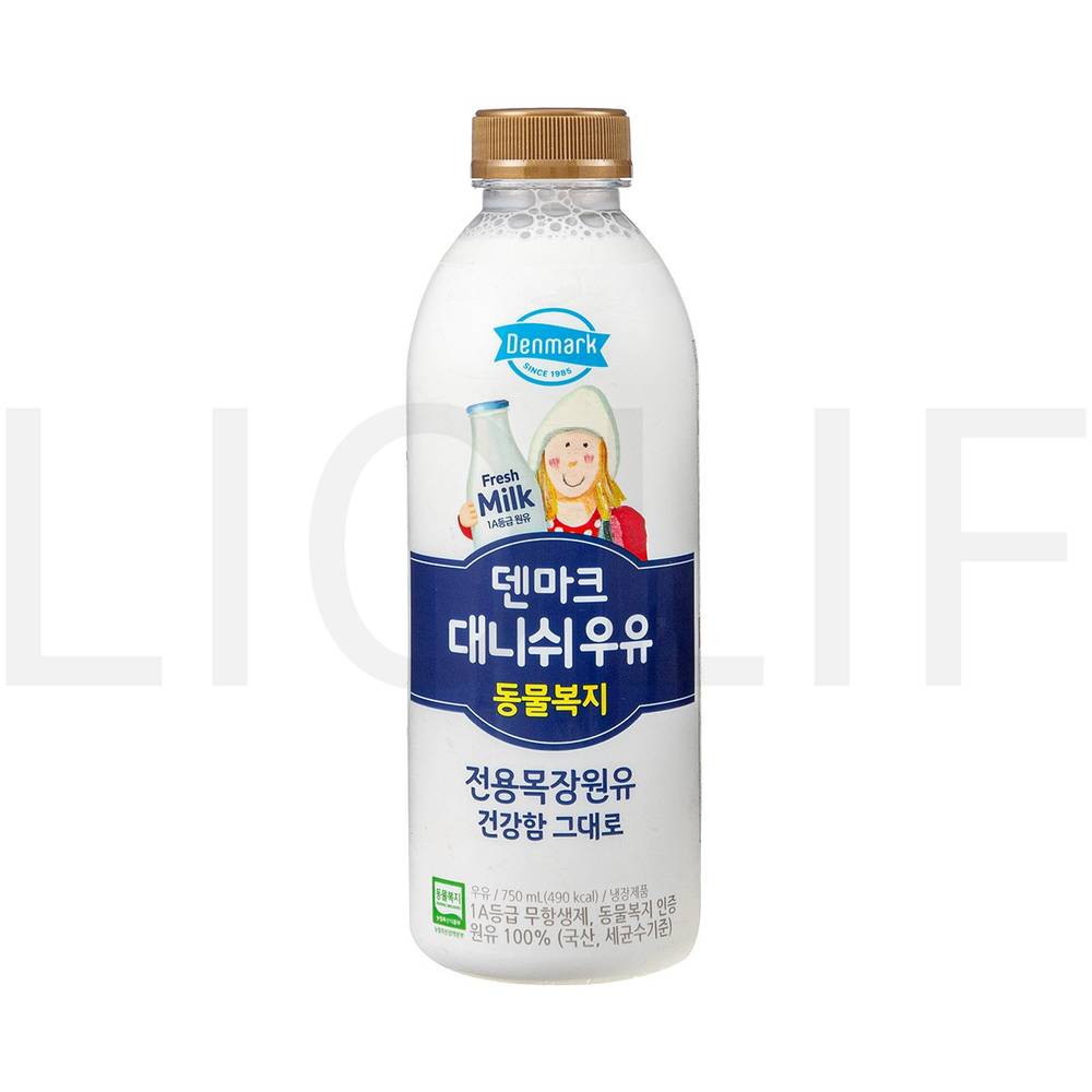 덴마크 대니쉬 동물복지 우유 성분 분석