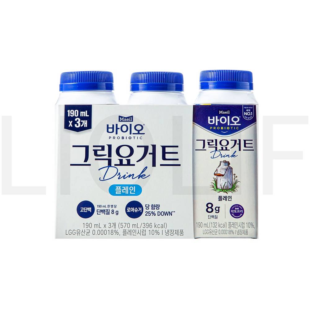 매일바이오 마시는 요구르트 그릭요거트 드링크 플레인