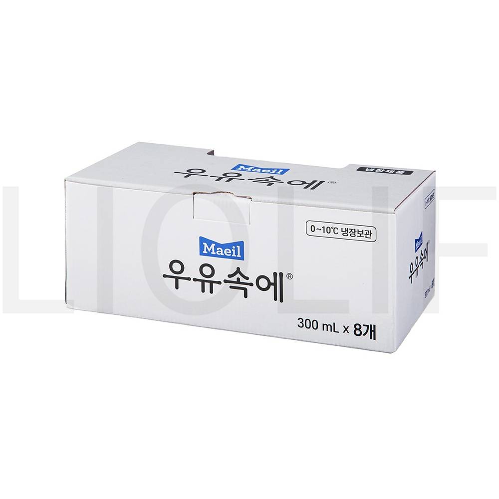 초코우유 우유속에 코코아
