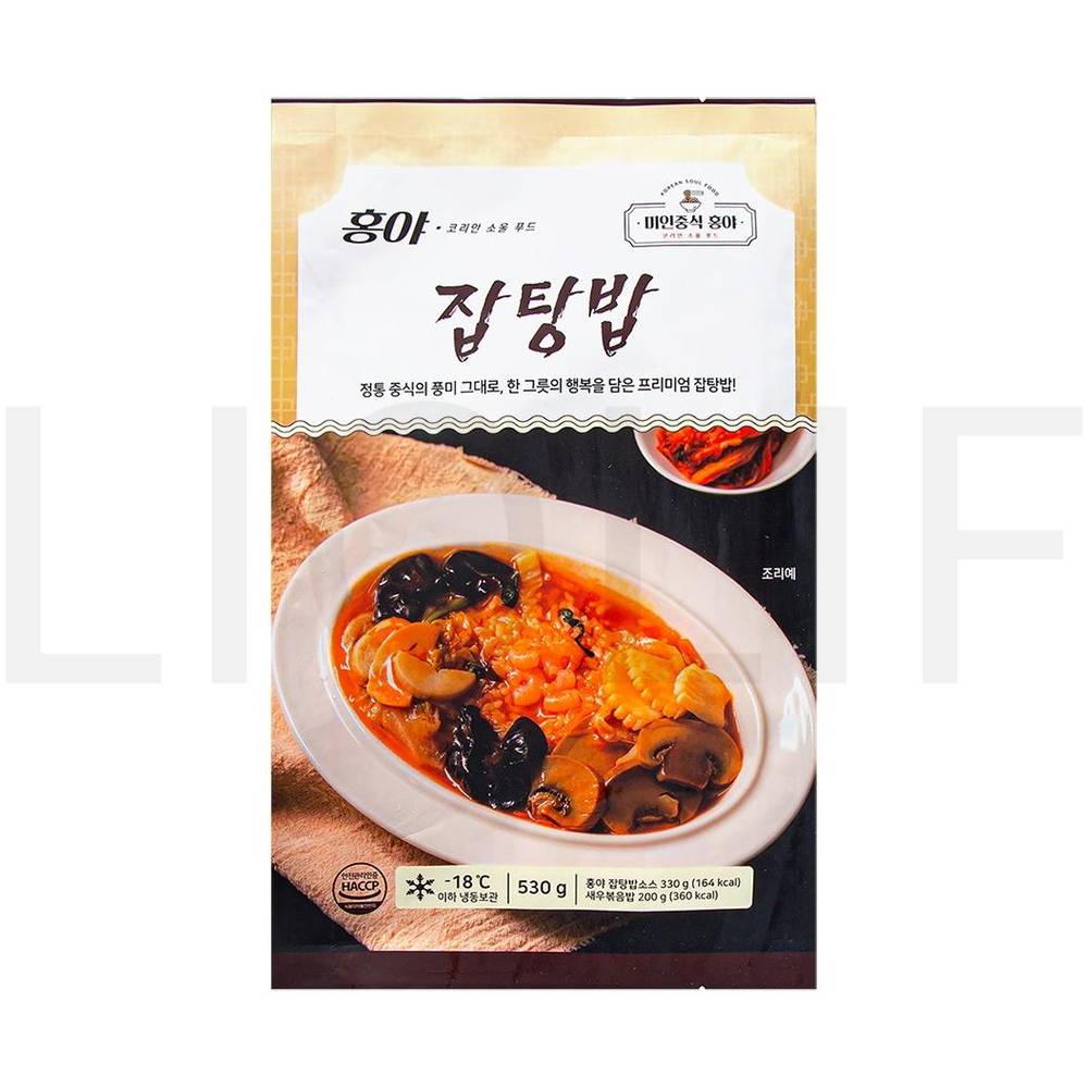미인중식홍야 즉석볶음밥 잡탕밥
