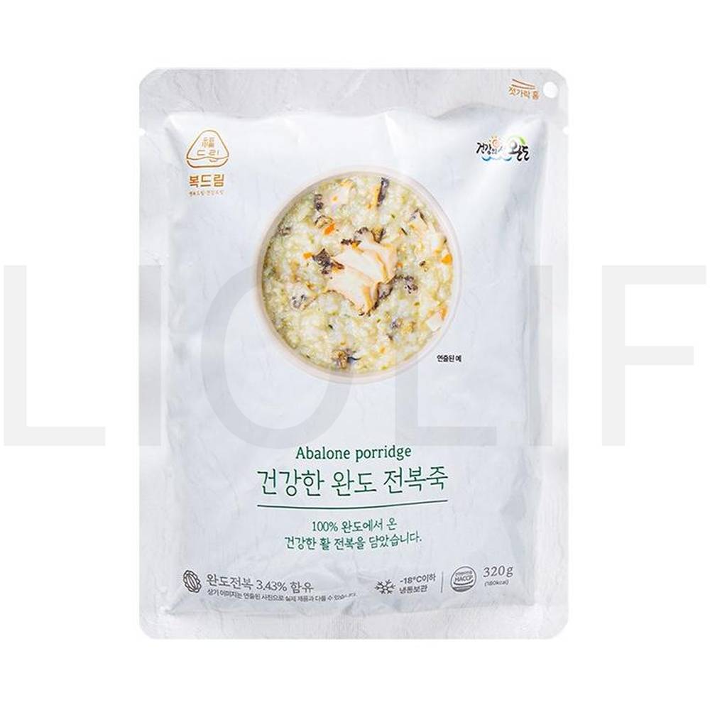 복드림 즉석죽 건강한 완도 전복죽